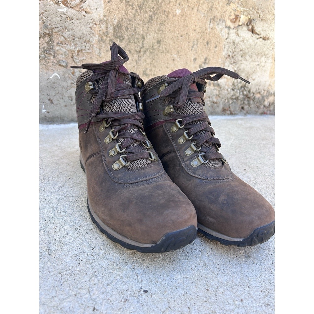 Size 10-Women's‎ Timberland Norwood Mid Waterproof Hiking Boots  Dark Brown Gorp